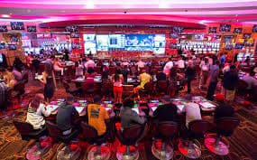 Pengguna membaca detail VIP di ponsel